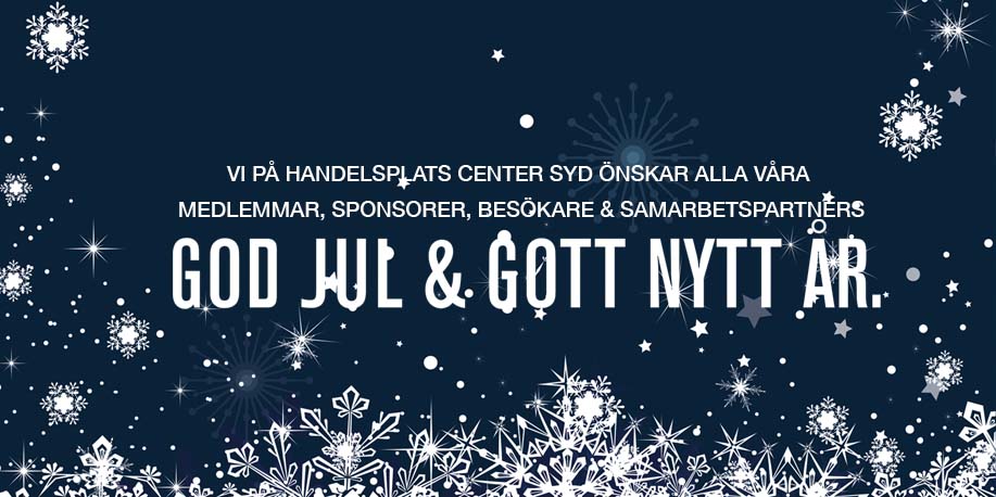 god jul foch gott nytt åt från Handelsplats Center syd